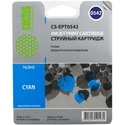 Картридж Cactus Картридж CACTUS CS-EPT0542 для Epson Stylus Photo R800 R1800 голубой 165мл