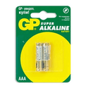 Элемент питания GP Super Alkaline 24A LR03 AAA 2шт уп