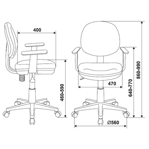 Офисное кресло ch w356axsn