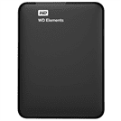 Внешний накопитель Western Digital 1000ГБ Elements Portable WDBUZG0010BBK черный