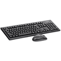 Комплект клавиатурамышь A4Tech 3100N черный