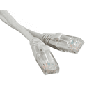 Патч-корд UTP 5e кат с разъемами RJ-45 10м серый 18153