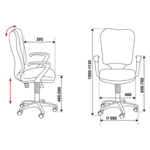 Кресло ch 540axsn 26 28