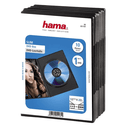 Бокс CD Hama H-51181 Slim для DVD 10 шт пластик черный