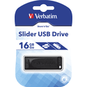 USB Flash накопитель Verbatim 16ГБ Store n Go Slider 98696