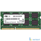 Модуль памяти Foxline SO-DIMM 8ГБ DDR3 SDRAM FL1600D3S11-8G