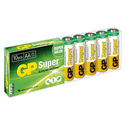 Элемент питания GP Super Alkaline 15A LR6 AA 10шт уп