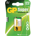 Элемент питания GP Super Alkaline 1604A 6LR61 9V 1шт уп