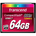 Карта памяти Transcend 64ГБ Compact Flash TS64GCF800