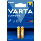 Элемент питания VARTA LongLife LR03 AAA 2 штуп