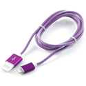 Кабель GembirdCablexpert USB  Lightning 8-pin 1m фиолетовый металлик