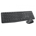 Комплект клавиатурамышь Logitech Wireless Desktop MK235 Grey USB