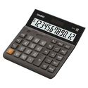 Калькулятор Casio DX-12B черныйкоричневый