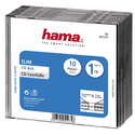 Бокс CD Hama H-51275 1CDDVD Slim CD Jewel Case 10 шт прозрачный