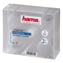 Бокс CD Hama H-44752 2CDDVD Double Jewel Case 5 шт прозрачный