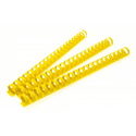 Пружины для переплета DSB Пластиковые 6мм100 штуп желтый