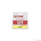Картридж EasyPrint IC CLI521Y желтый