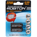 Аккумулятор Robiton AA 2200 mAh уп 2 шт
