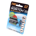 Аккумулятор Robiton AA 2400 mAh R2U уп 2 шт