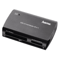 Картридер Hama USB20 00049009 серебристый