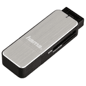 Картридер Hama USB30 00123900 серебристый
