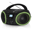 Магнитола BBK BX150BT черныйзеленый