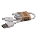 Кабель Ritmix USB 20 Am microBm 1 м белый RCC-110
