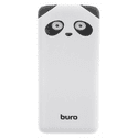 Мобильный аккумулятор Buro RA-10000PD-WT Panda