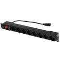 Блок электрических розеток TLK TLK-RS08P2-BK