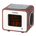 Радиобудильник Telefunken TF-1575U дерево темное