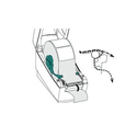 Аксессуар Zebra Отделитель этикеток для ZT200 P1037974-008