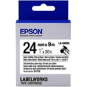 Картридж Epson Лента LK6WBC Cable wrap BlkWht 249