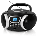Магнитола BBK BX170BT черныйсеребристый