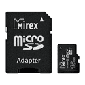 Карта памяти Mirex 16ГБ microSD HC UHS-I Class10 U1 13613-ADSUHS16