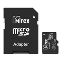 Карта памяти Mirex 64ГБ microSD XC UHS-I Class10 13613-AD10SD64