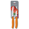 Набор ножей кухон Victorinox Swiss Classic 67836L119B компл2шт оранжевый блистер 67836L119B