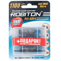Аккумулятор Robiton AAA 1100 mAh уп 4 шт футляр