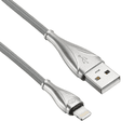Кабель Digma USB Lightning 8-pin 12m серебристый