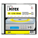 Диск Mirex DVD-R 47ГБ 16x UL130003A1S Slim Case 1штуп