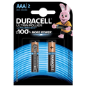 Элемент питания Duracell Ultra Power LR03-2BL MX2400 AAA 2шт