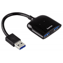 USB-хаб Hama Mobil черный 00054132