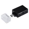 USB-хаб Hama Pocket черный 00135752