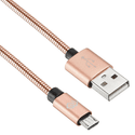 Кабель Digma USB 20 Am microBm 12 м розовое золото