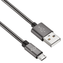 Кабель Digma USB 20 Am microBm 015 м серебристый