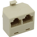 Разветвитель VCOM RJ-45 8P8C Plug -- 2-8P8C VTE7714