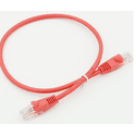 Патч-корд UTP 5e кат с разъемами RJ-45 05м красный 630494
