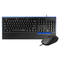 Комплект клавиатурамышь Rapoo NX2000 Black USB
