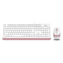 Комплект клавиатурамышь A4Tech Fstyler F1010 White-Pink USB