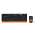 Комплект клавиатурамышь A4Tech Fstyler FG1010 Black-Orange USB