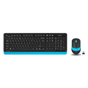 Комплект клавиатурамышь A4Tech Fstyler FG1010 Black-Blue USB